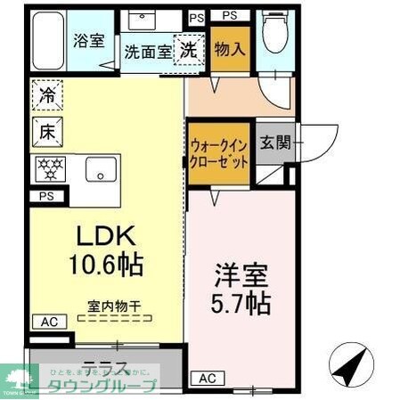 Asset-Court曙町の物件間取画像